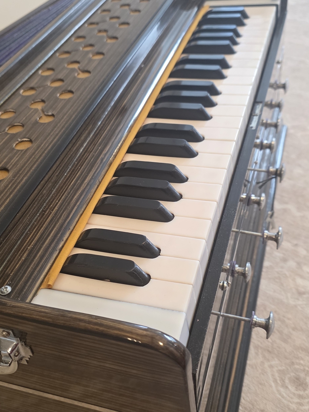 Multi Bellow Harmonium - Handmade In India Since 1961 Amrit